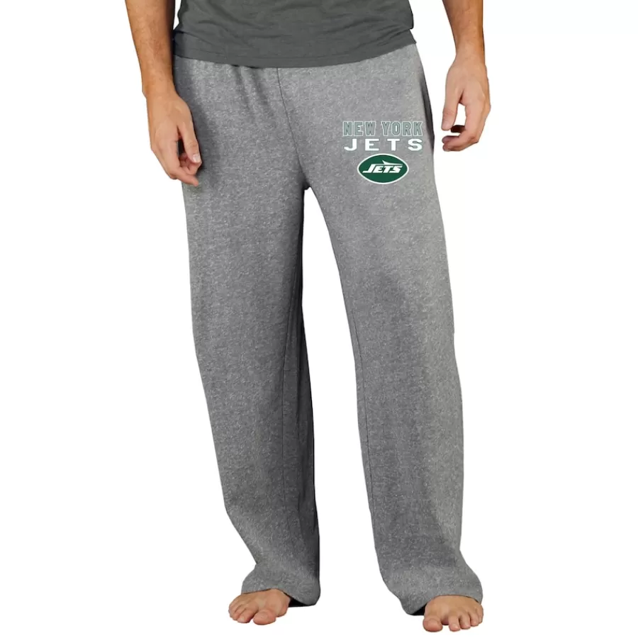 New York Jets Shorts & Pants | Big & Tall^Men's Concepts Sport Heather Gray Mainstream Tri-Blend Terry Pants