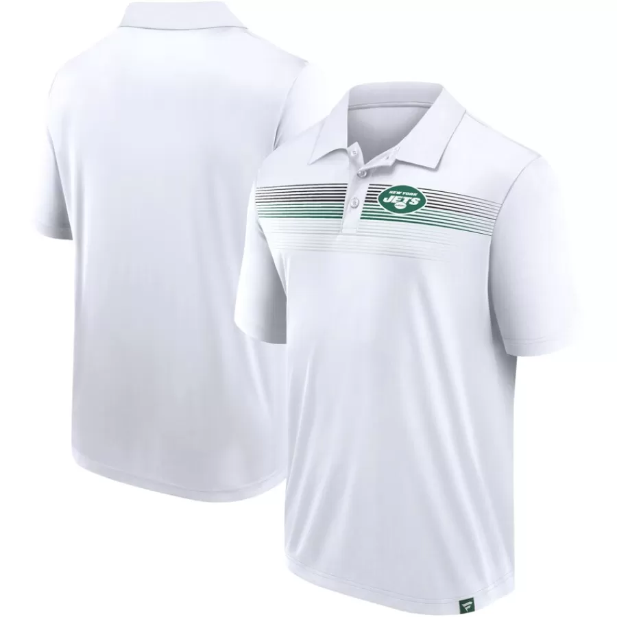 New York Jets Polos | Big & Tall^Men's Fanatics White Big & Tall Sublimated Polo