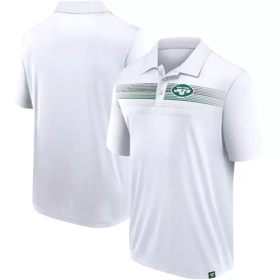 New York Jets Polos | Big & Tall^Men's Fanatics White Big & Tall Sublimated Polo