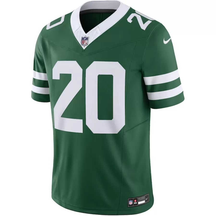 New York Jets Jerseys | Men^Men's Nike Breece Hall Legacy Green Vapor F.U.S.E. Limited Jersey