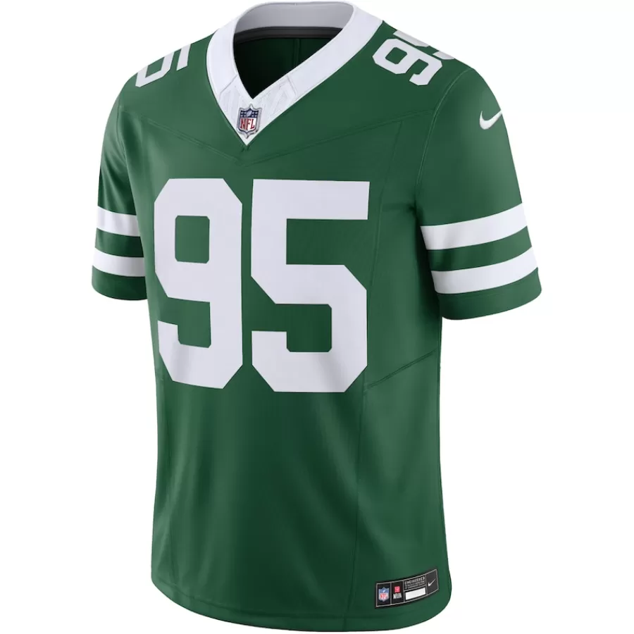 New York Jets Jerseys | Men^Men's Nike Quinnen Williams Legacy Green Vapor F.U.S.E. Limited Jersey