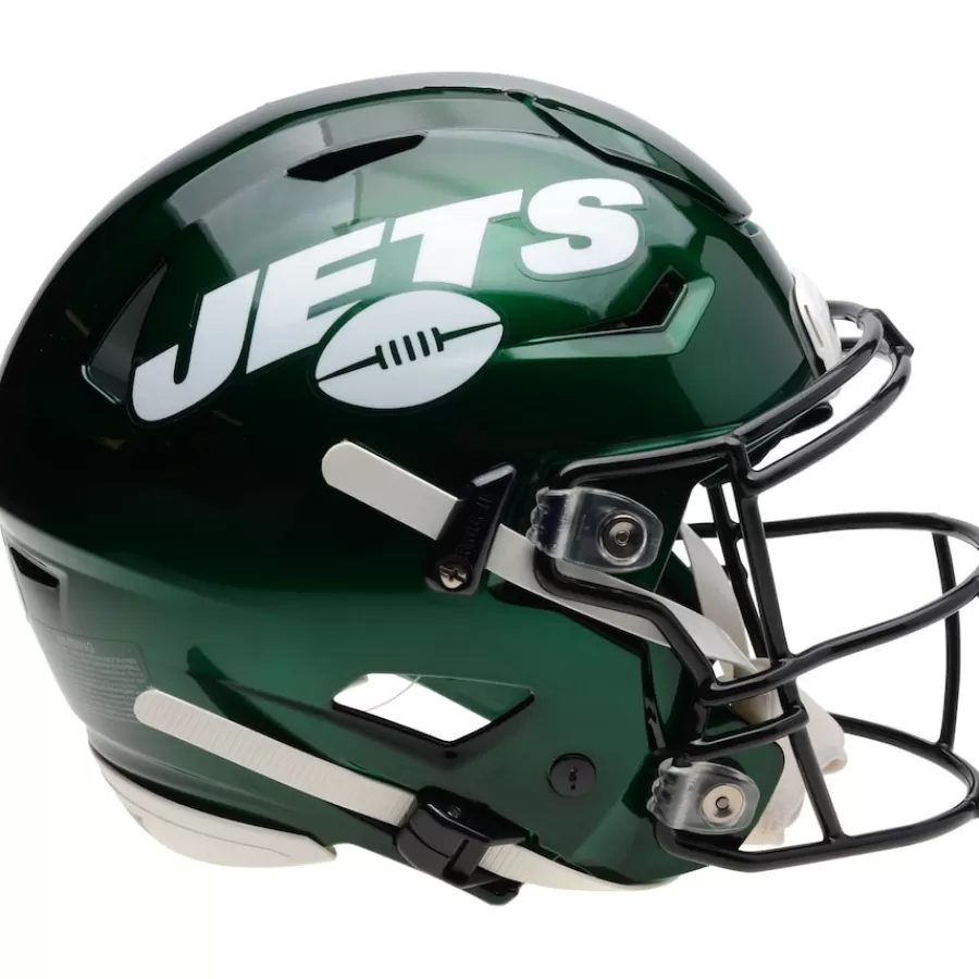 New York Jets Helmets | Helmets^Riddell Revolution Speed Flex Authentic Football Helmet
