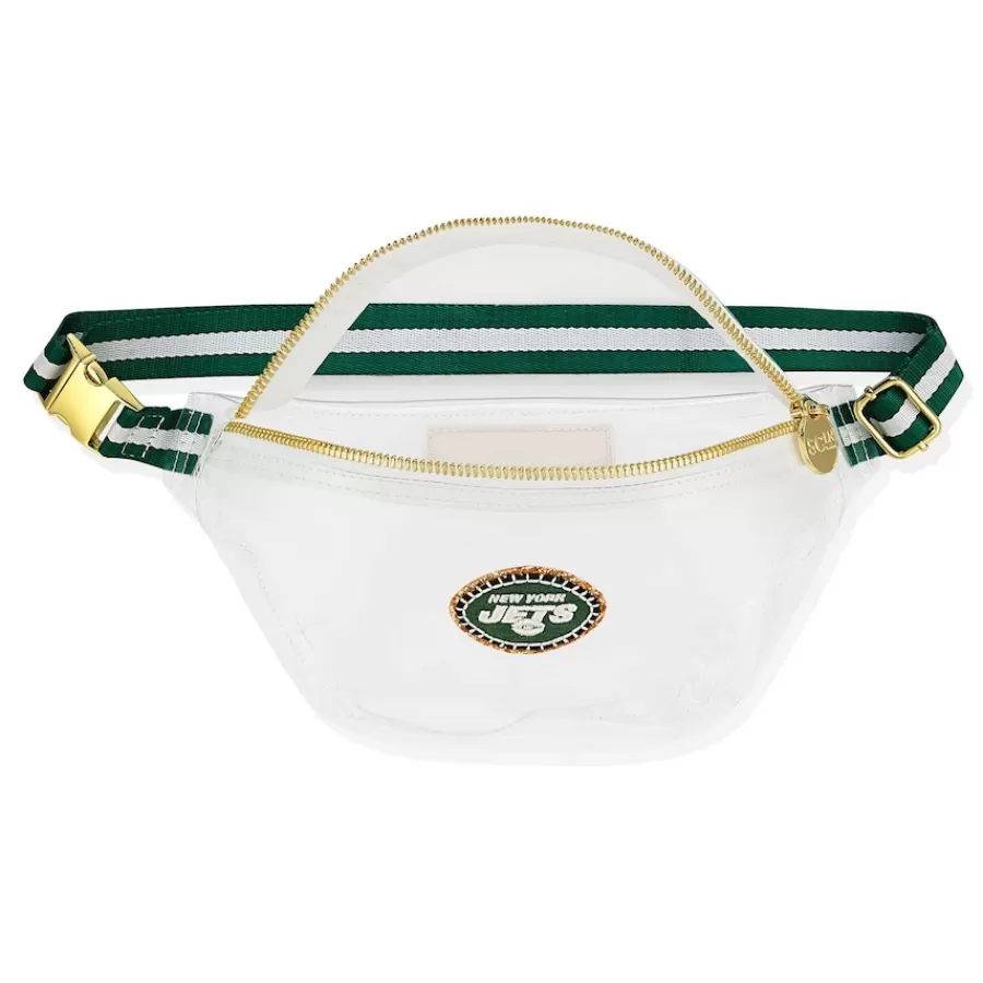 New York Jets Purses^Stoney Clover Stadium Clear Fanny Pack